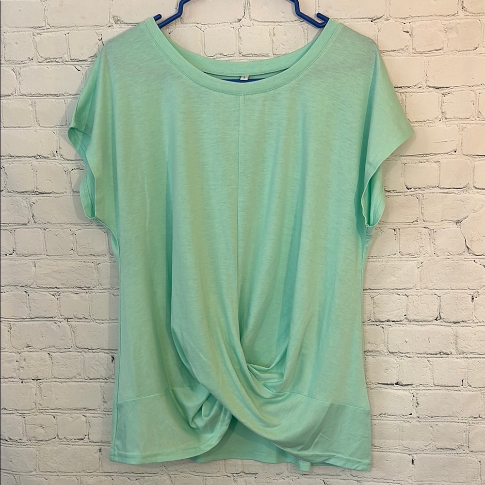 Amazon Mint Green Women's Top NWOT